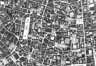 Fig 11 Nolli map around Pantheon